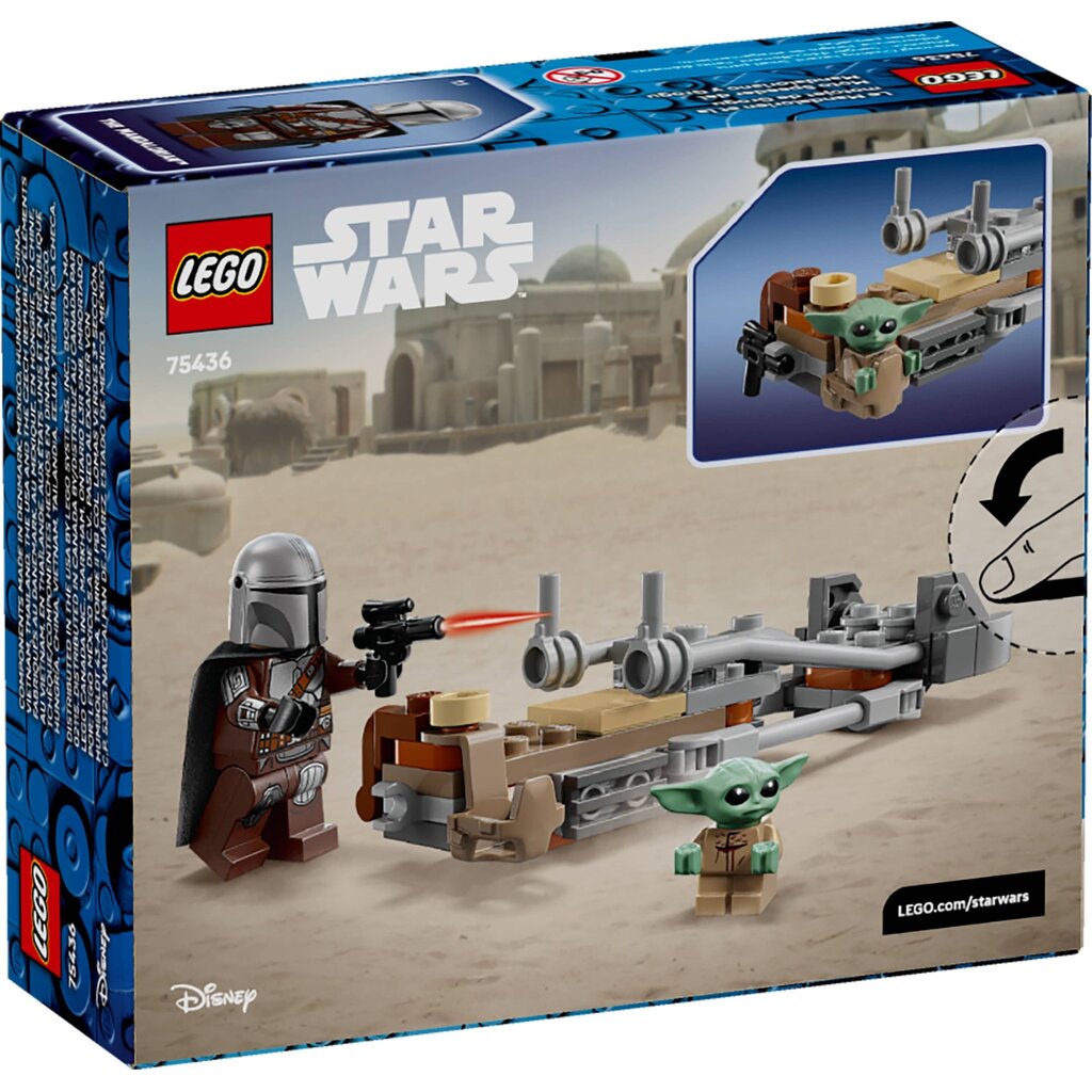 LEGO THE MANDALORIAN & GROGU'S SPEEDER BIKE
