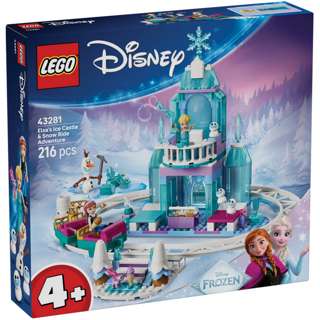 LEGO ELSA'S ICE CASTLE & SNOW RIDE ADVENTURE