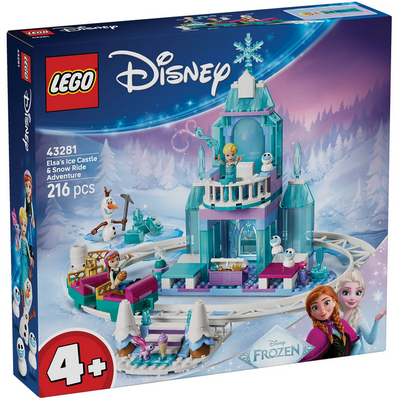 LEGO ELSA'S ICE CASTLE & SNOW RIDE ADVENTURE