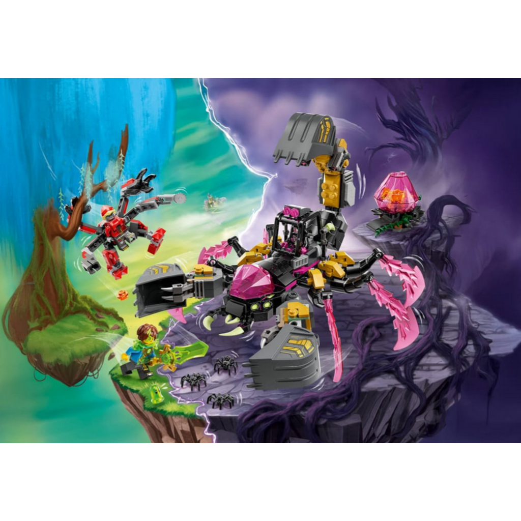 LEGO NIGHTMARE SCORPION DIGGER