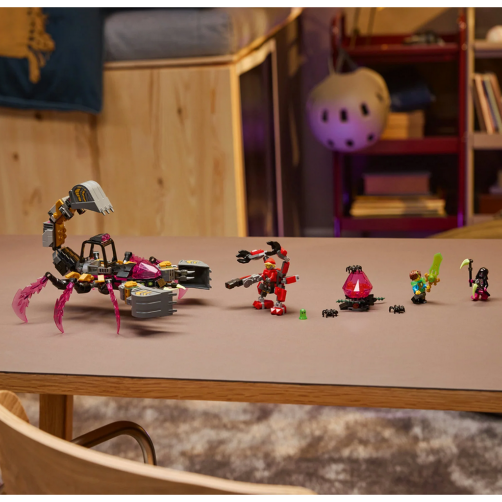 LEGO NIGHTMARE SCORPION DIGGER