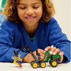 LEGO JOHN DEERE 1470H WHEELED HARVESTER