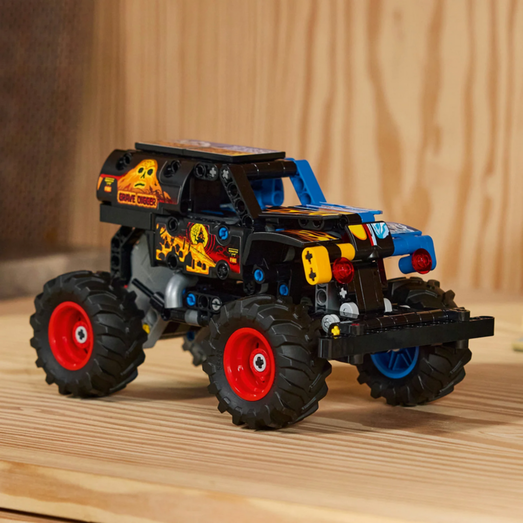 LEGO MONSTER JAM GRAVE DIGGER FIRE AND ICE