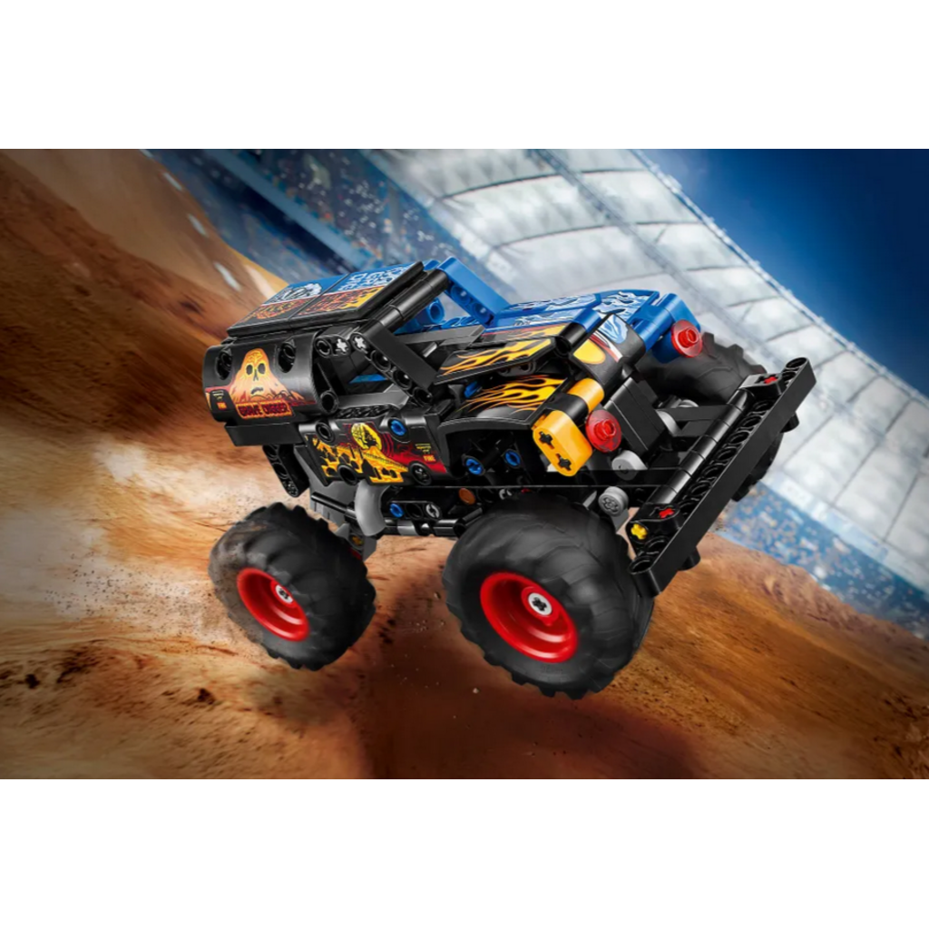 LEGO MONSTER JAM GRAVE DIGGER FIRE AND ICE