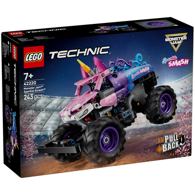 LEGO MONSTER JAM SPARKLE SMASH PULL-BACK