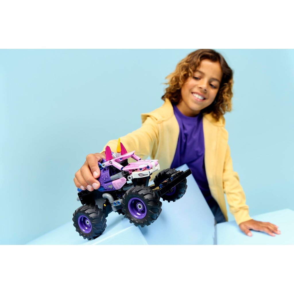 LEGO MONSTER JAM SPARKLE SMASH PULL-BACK