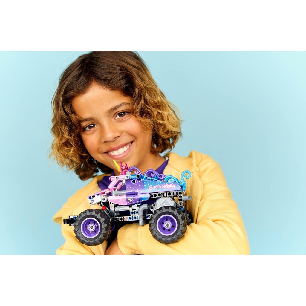 LEGO MONSTER JAM SPARKLE SMASH PULL-BACK