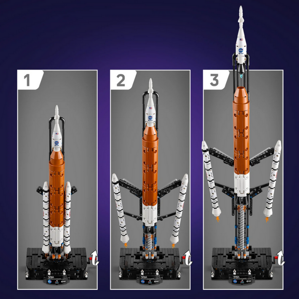 LEGO NASA ARTEMIS SPACE LAUNCH SYSTEM ROCKET
