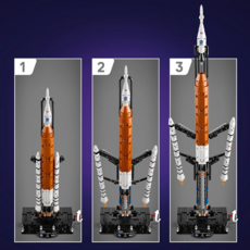 LEGO NASA ARTEMIS SPACE LAUNCH SYSTEM ROCKET