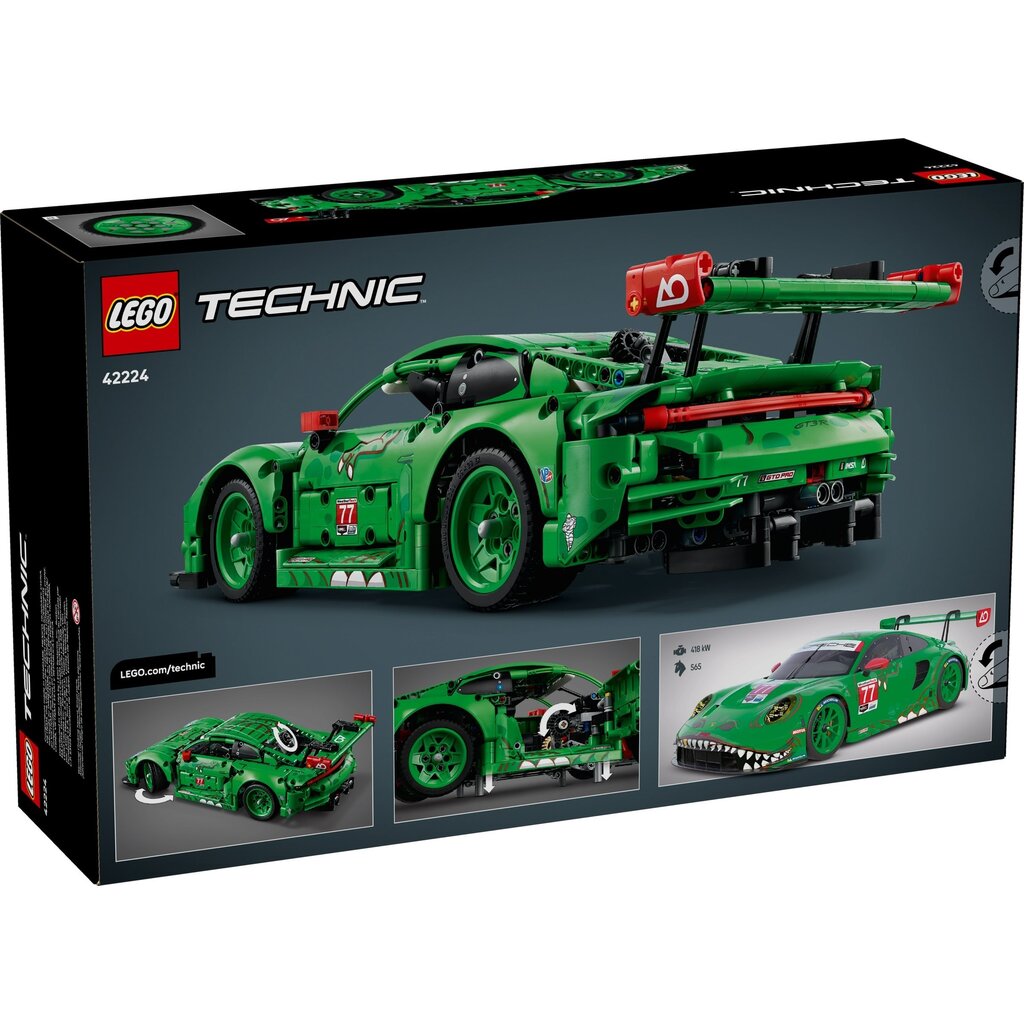 LEGO PORSCHE 911 GT3 R REXY AO RACING CAR