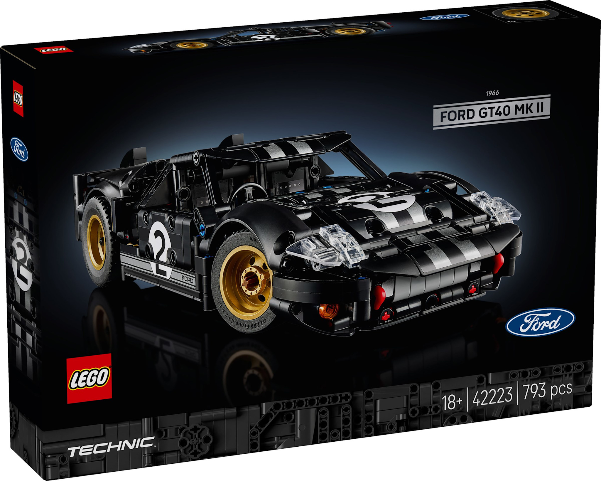 1966 FORD GT40 MKII RACE CAR - THE TOY STORE