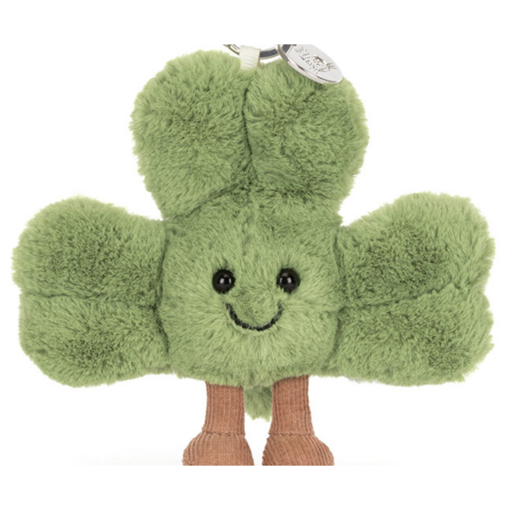 JELLY CAT AMUSEABLES SIOFRA SHAMROCK BAG CHARM