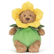 JELLY CAT BARTHOLOMEW BEAR DAFFODIL OUTFIT