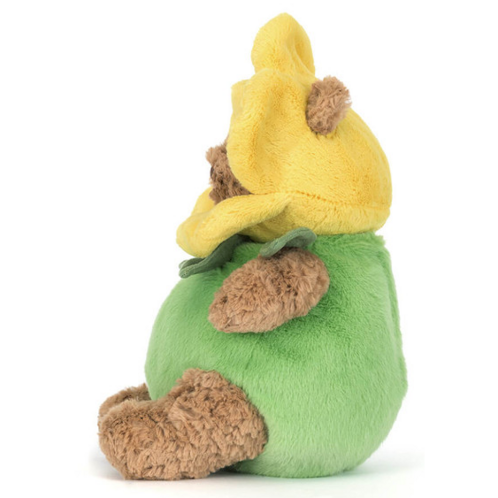 JELLY CAT BARTHOLOMEW BEAR DAFFODIL OUTFIT