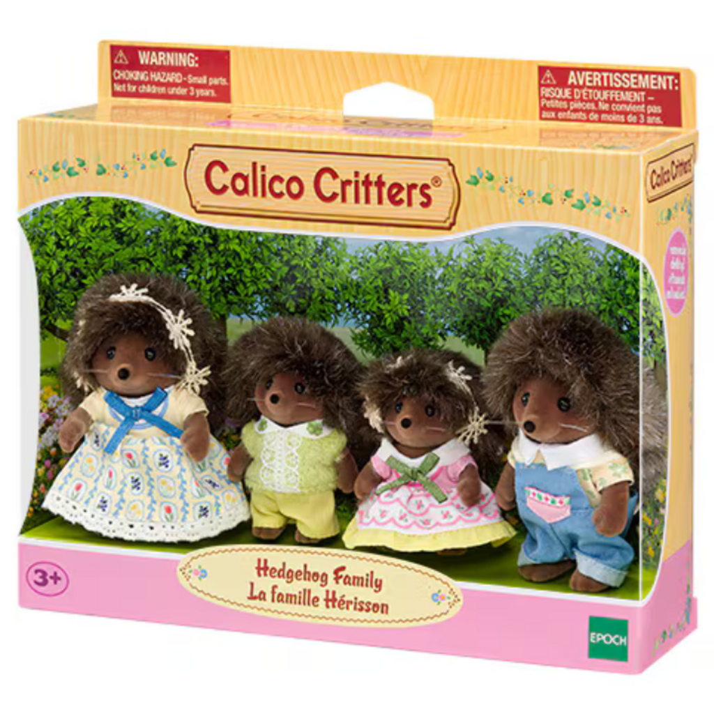 CALICO CRITTERS HEDGEHOG FAMILY CALICO CRITTERS