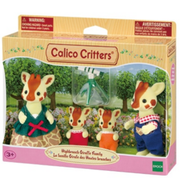 CALICO CRITTERS HIGHBRANCH GIRAFFE FAMILY CALICO CRITTERS