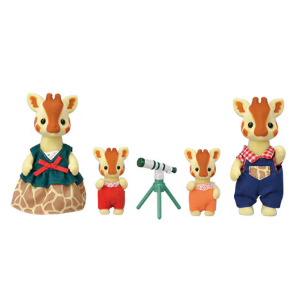 CALICO CRITTERS HIGHBRANCH GIRAFFE FAMILY CALICO CRITTERS