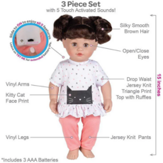 ADORA CUDDLE & COO INTERACTIVE TALKING DOLL