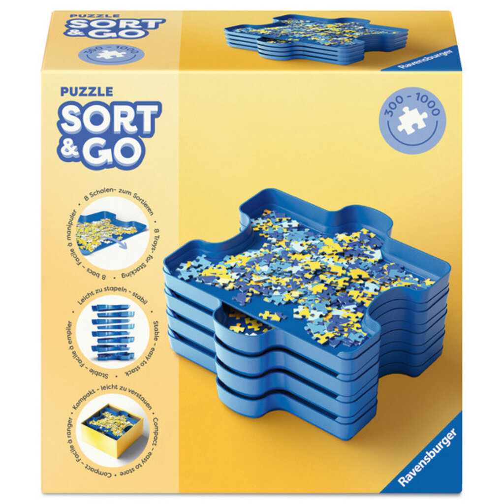 RAVENSBURGER USA PUZZLE SORT & GO