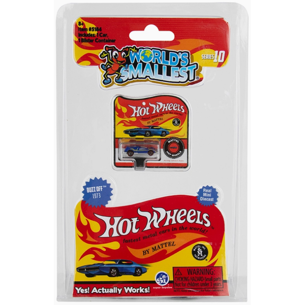 WORLDS SMALLEST WORLDS SMALLEST HOT WHEELS SERIES 10