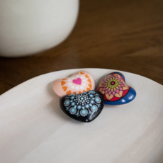 GEO CENTRAL MANDALA CHIME HEART