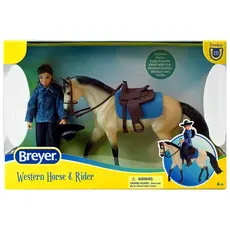 BREYER HORSE & RIDER SET