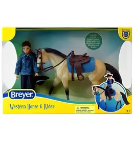 BREYER HORSE & RIDER SET