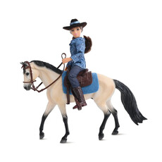BREYER HORSE & RIDER SET