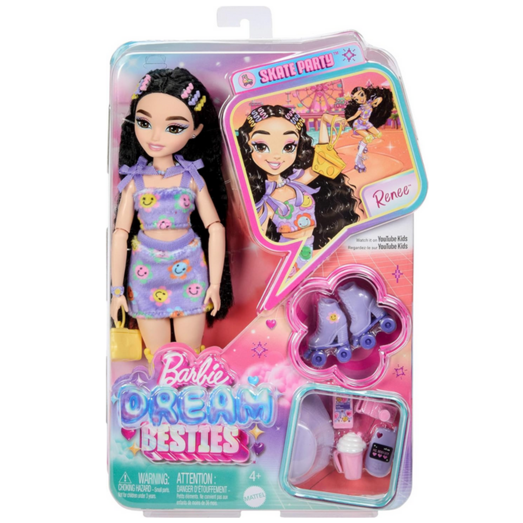 BARBIE DREAM BESTIES ROLLER SKATING RENEE