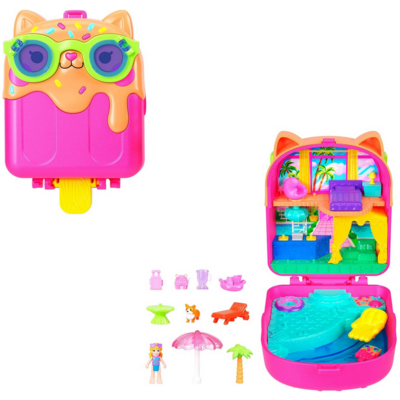 POLLY POCKET POLLY POCKET KITTY POPSICLE RESORT COMPACT