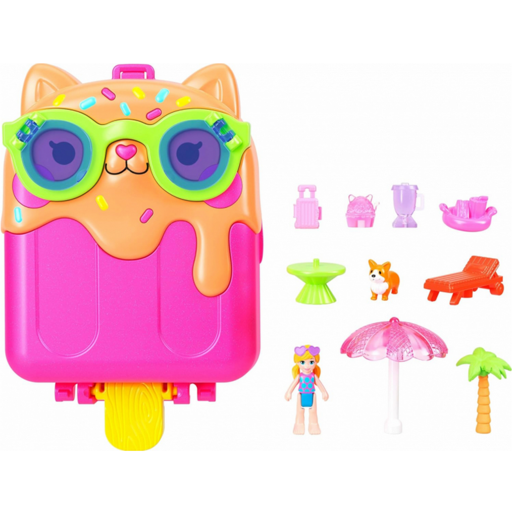 POLLY POCKET POLLY POCKET KITTY POPSICLE RESORT COMPACT