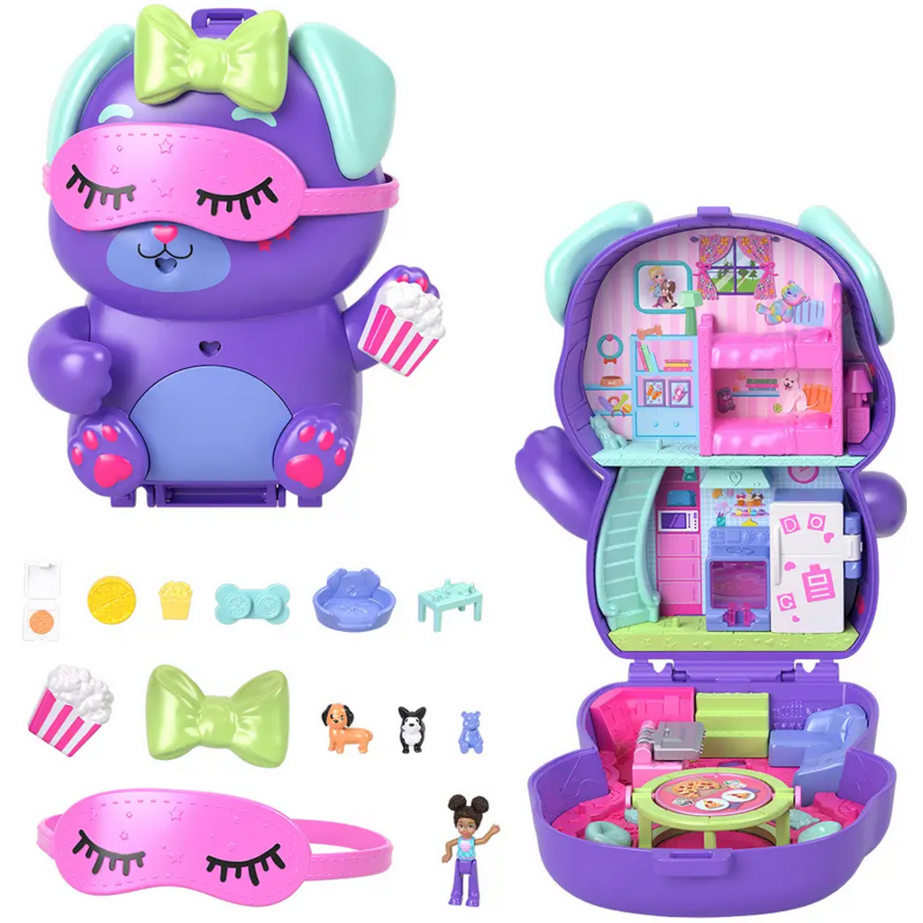 POLLY POCKET POLLY POCKET SLEEPOVER PUPPY COMPACT