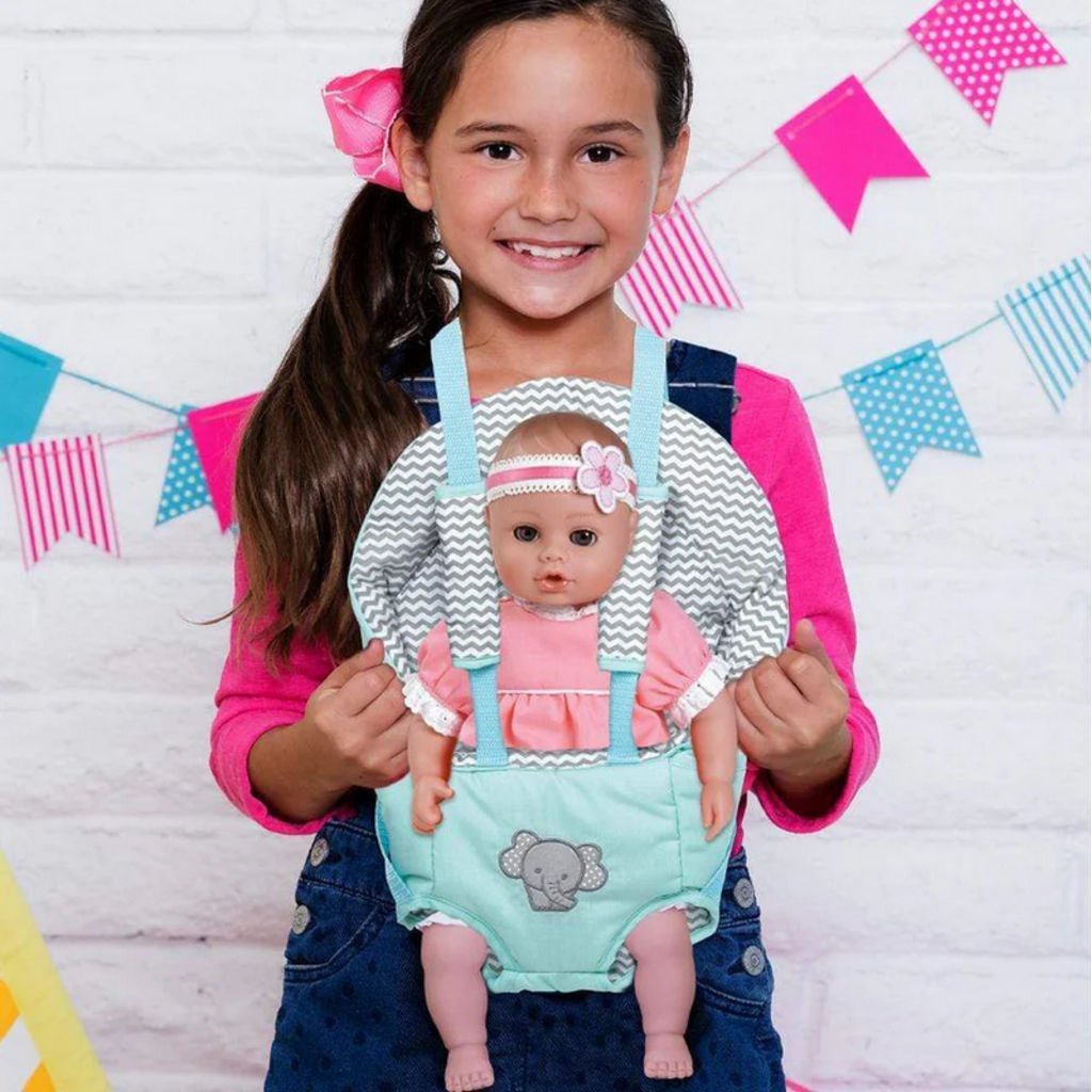 ADORA ZIG ZAG BABY DOLL CARRIER SNUGGLER