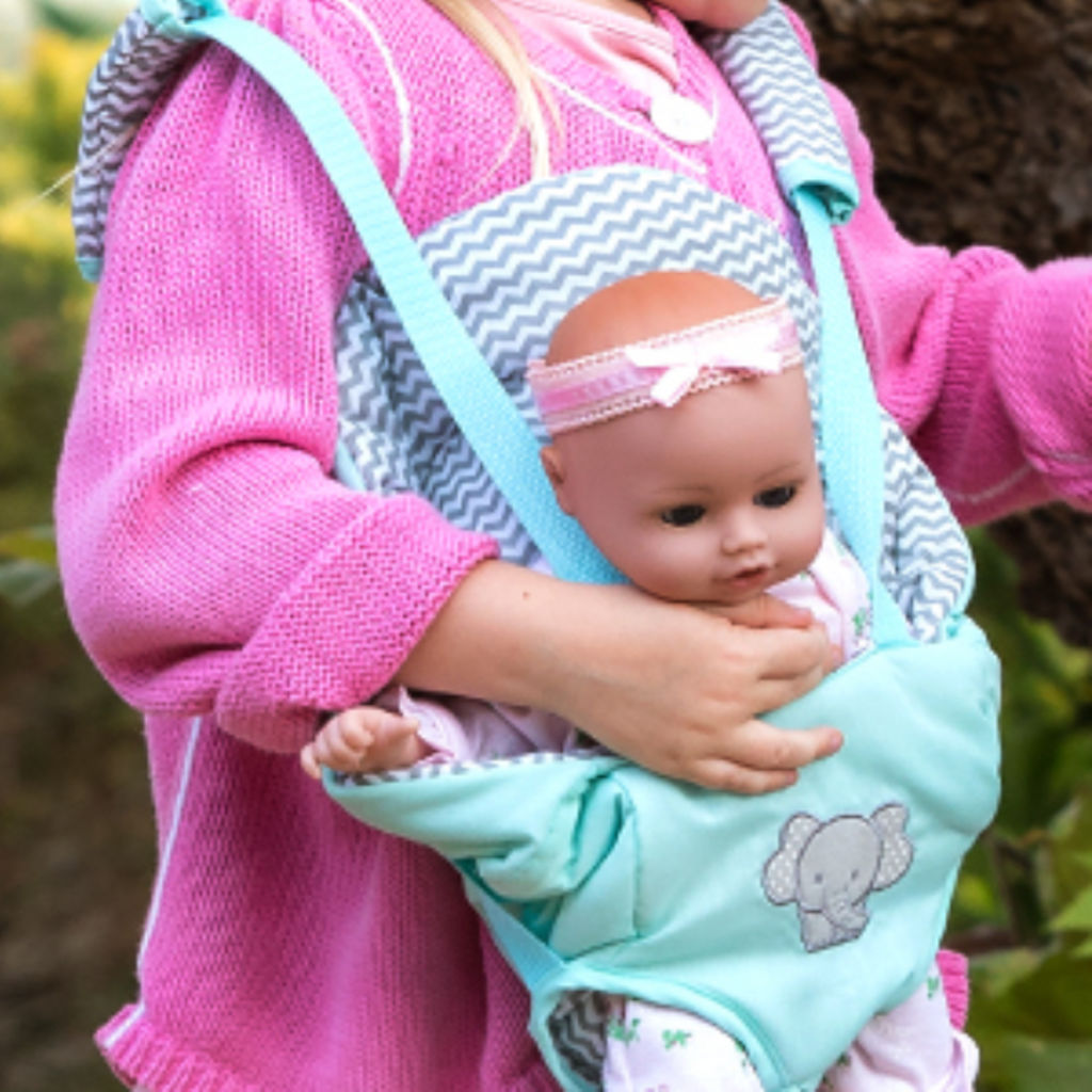 ADORA ZIG ZAG BABY DOLL CARRIER SNUGGLER