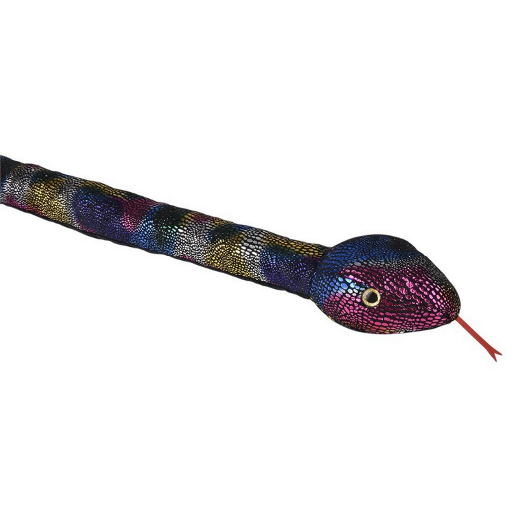 RHODE ISLAND NOVELTY PLUSH SNAKE 67" PRISM