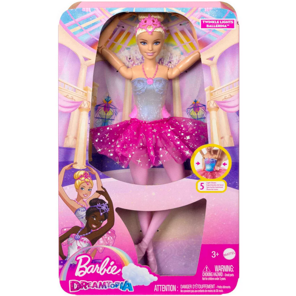 BARBIE BARBIE DREAMTOPIA TWINKLE LIGHTS BALLERINA DOLL
