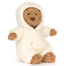 JELLY CAT BARTHOLOMEW BEAR ALL-IN-ONE-OUTFIT