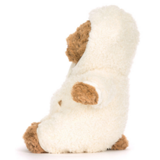 JELLY CAT BARTHOLOMEW BEAR ALL-IN-ONE-OUTFIT