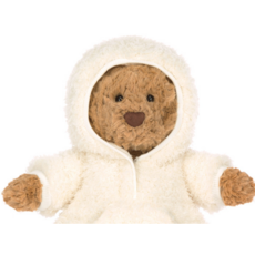 JELLY CAT BARTHOLOMEW BEAR ALL-IN-ONE-OUTFIT