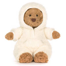 JELLY CAT BARTHOLOMEW BEAR ALL-IN-ONE-OUTFIT