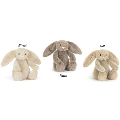 JELLY CAT FLUFFLET BUNNIES ASST.