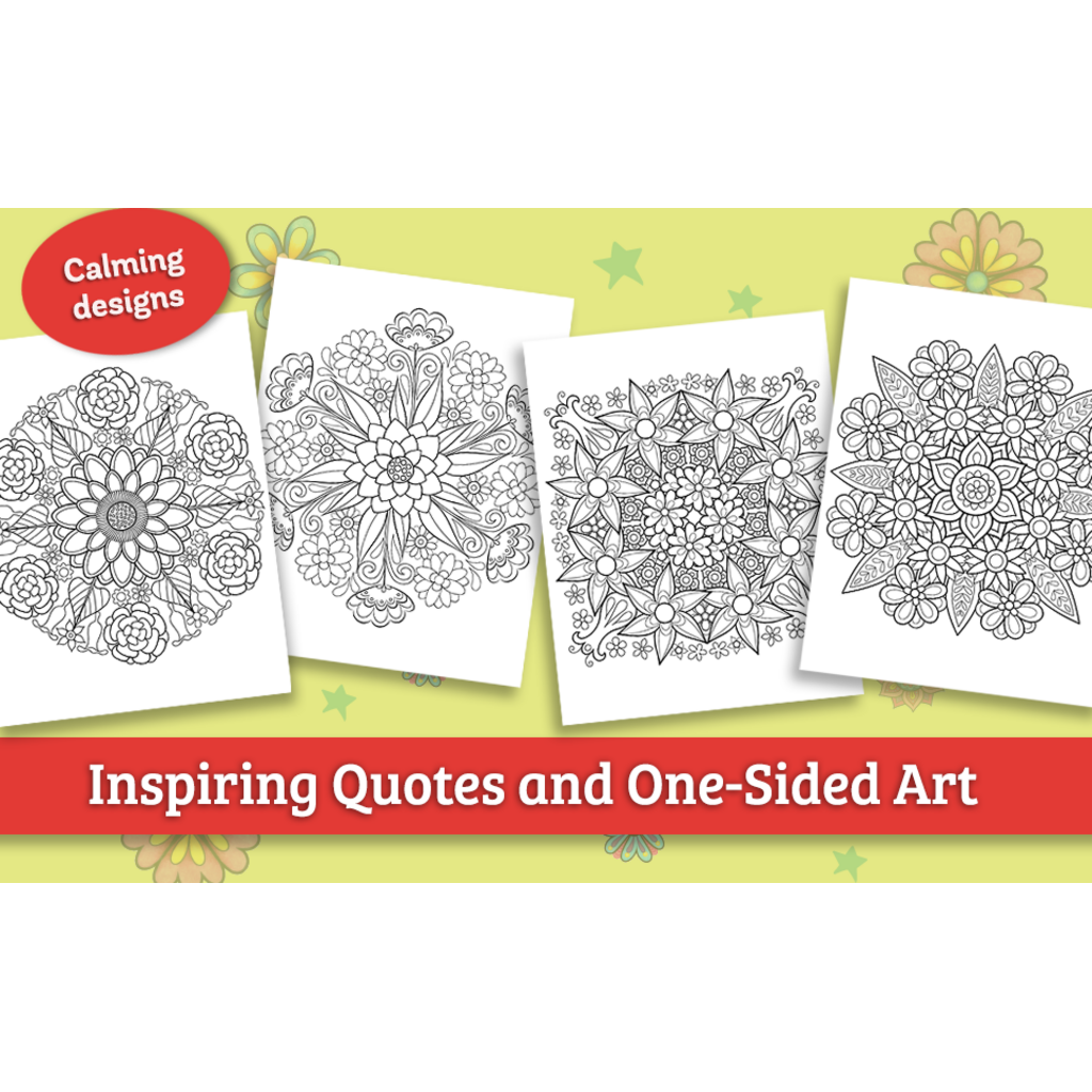 FLOWER MANDALAS COLORING BOOK