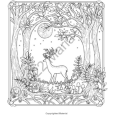 GIBBS SMITH MOON VALLEY COLORING BOOK HB TROLLE