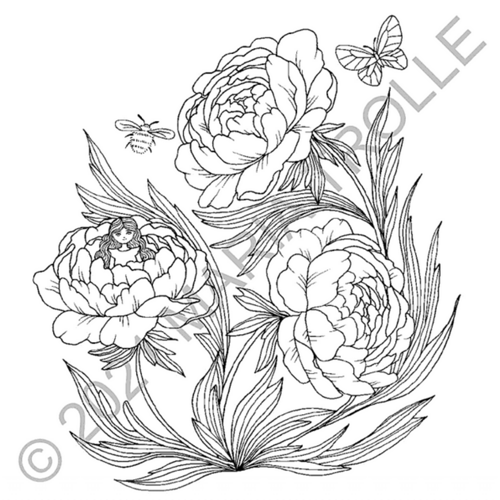 GIBBS SMITH LUNA COLORING BOOK HB TROLLE