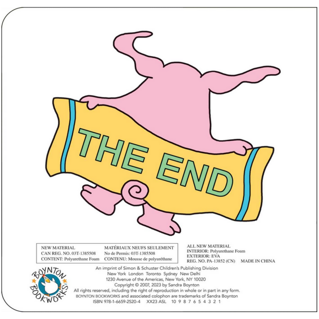 WORKMAN PUBLISHING BATH TIME! BOOK BOYNTON