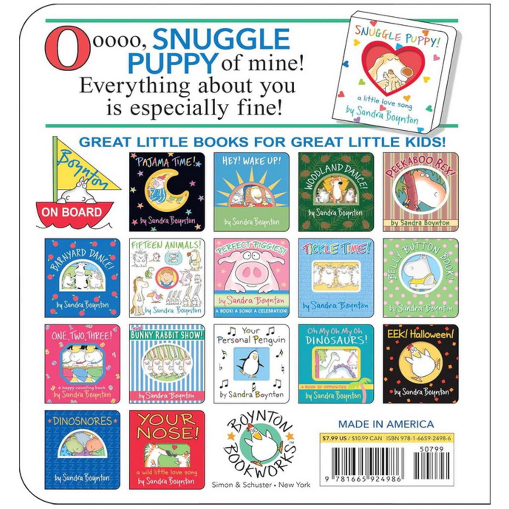 SNUGGLE PUPPY! BB BOYNTON