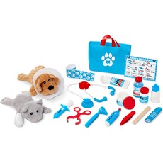 MELISSA AND DOUG EXAMINE & TREAT PET VET PLAY SET