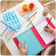 TIGER TRIBE THE LOVELY BOOK OF LETTERING KIT