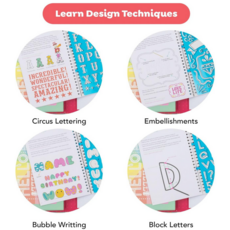 TIGER TRIBE THE LOVELY BOOK OF LETTERING KIT