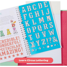 TIGER TRIBE THE LOVELY BOOK OF LETTERING KIT